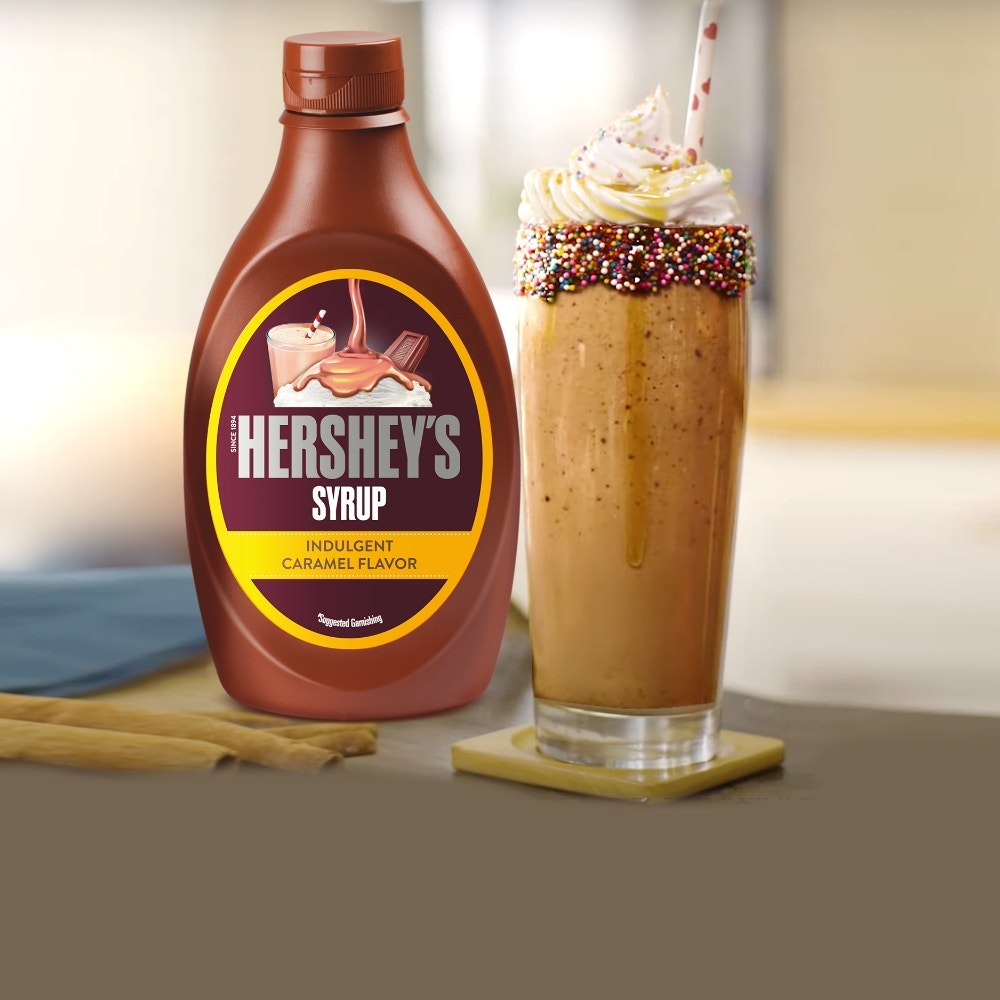 HERSHEY'S Caramel Flavored SYRUP