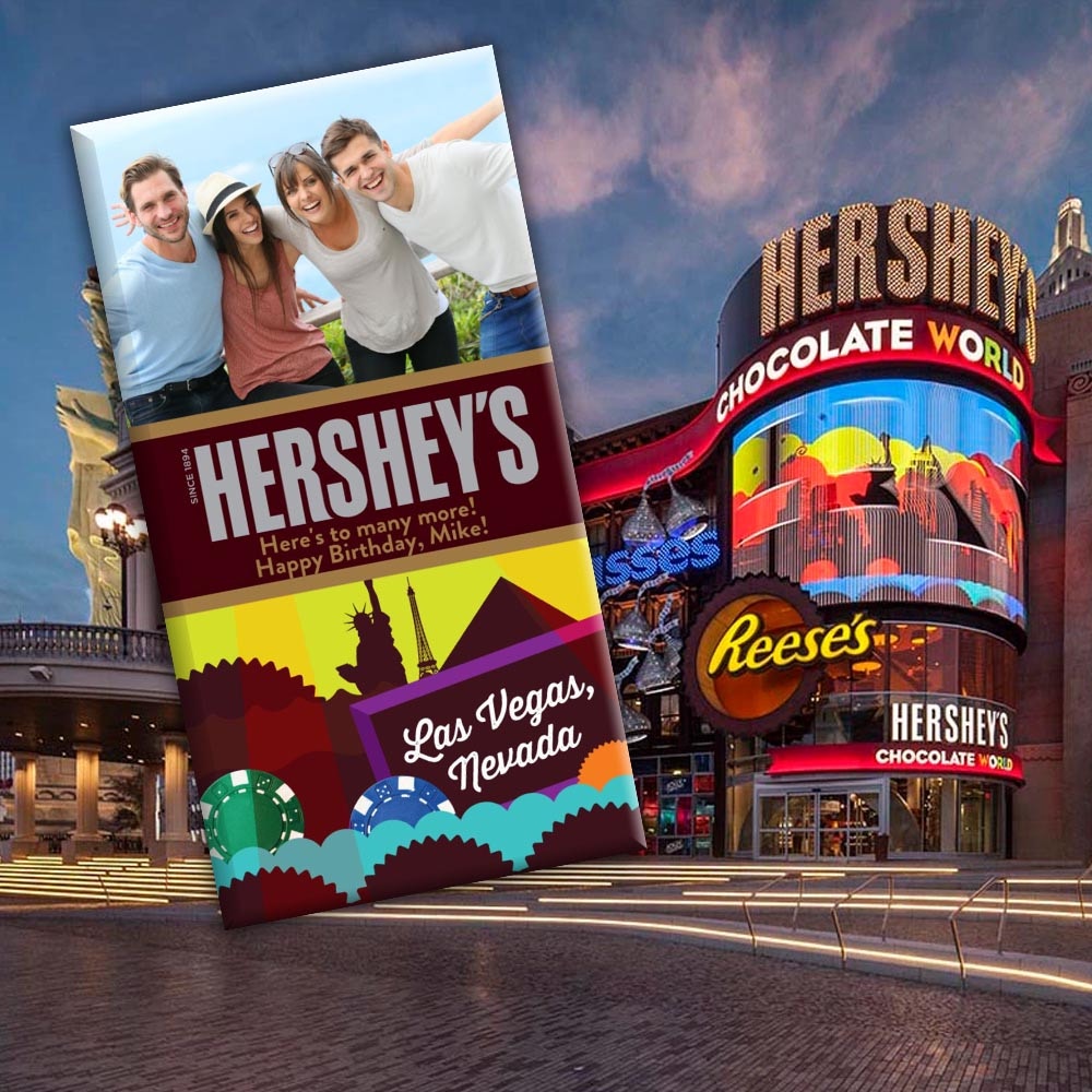 Personalized HERSHEY'S Chocolate Bar