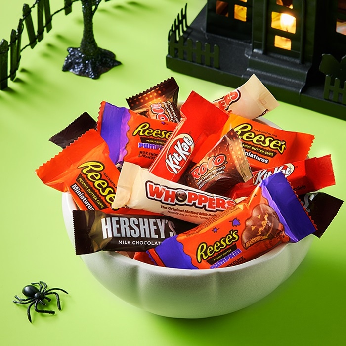 Halloween candy collection