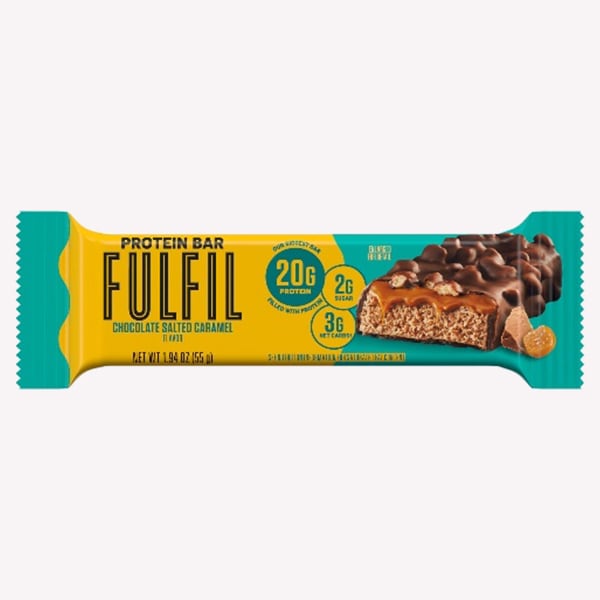 Fulfil chocolate salted caramel largest bar 1.94oz