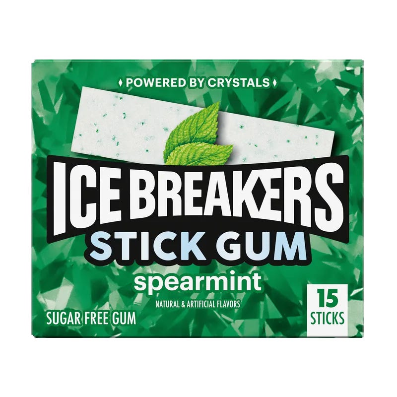 Ice Breakers Stick Gum Spearmint