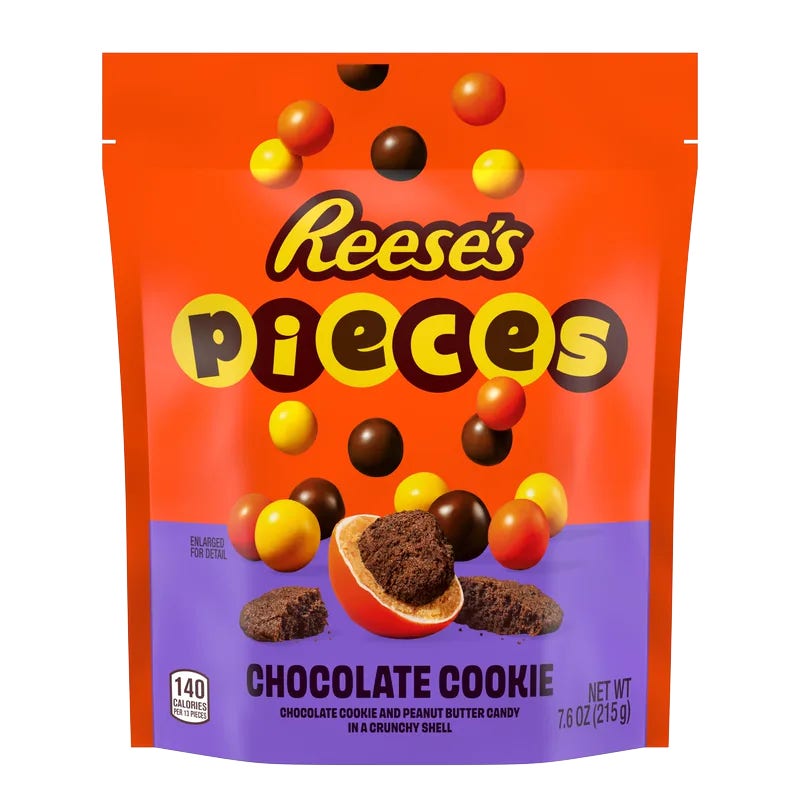 Reese's Pieces Chocolate Cookie Candy