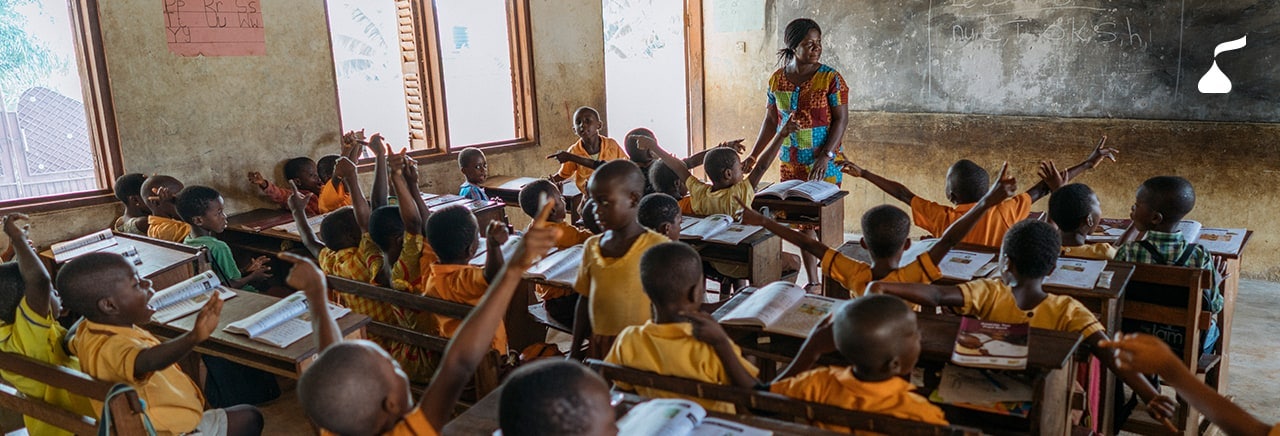 Classroom of students