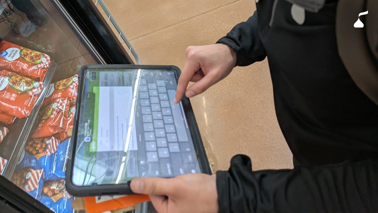 Marshall uses Hershey technology in the field.