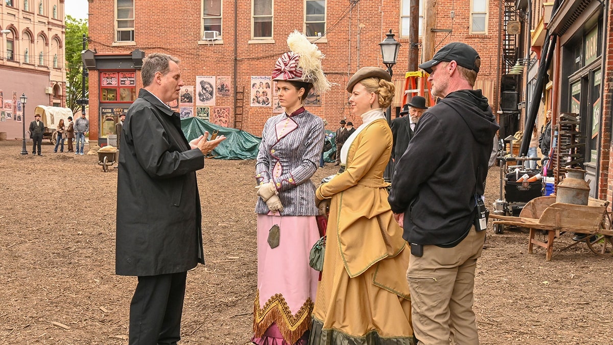 A second scene from the HERSHEY film depicting Milton Hershey’s story.