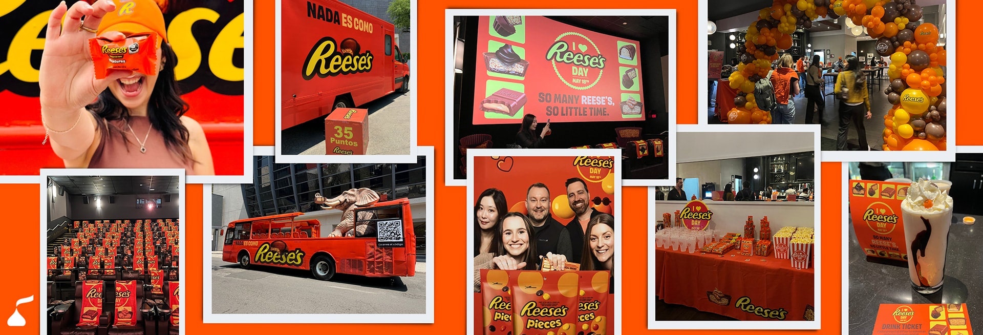 People enjoying Reese's Products