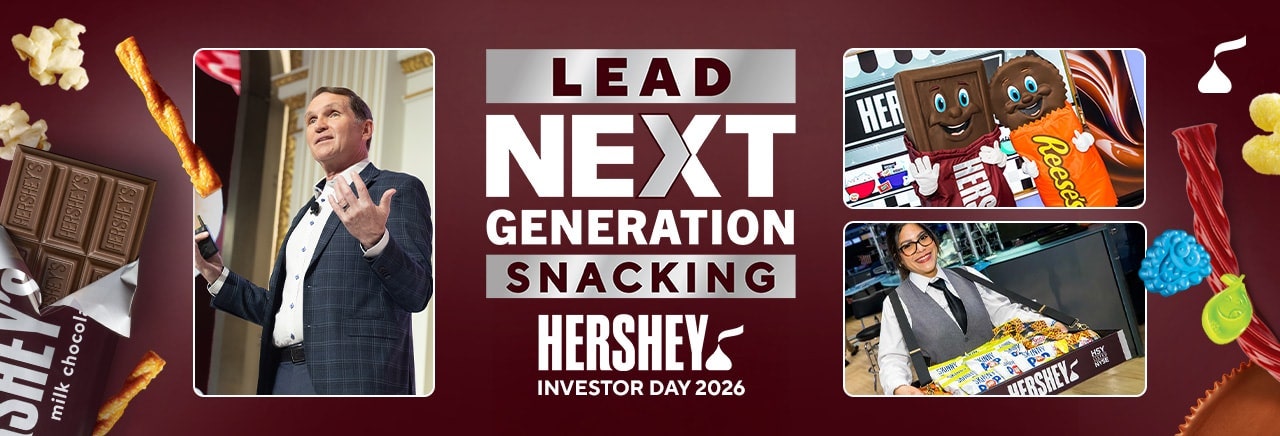 Lead Next Generation Snacking, Hershey Investor Day 2026