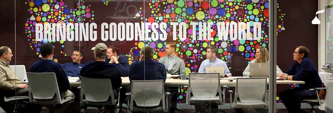 People in a Hershey meeting room