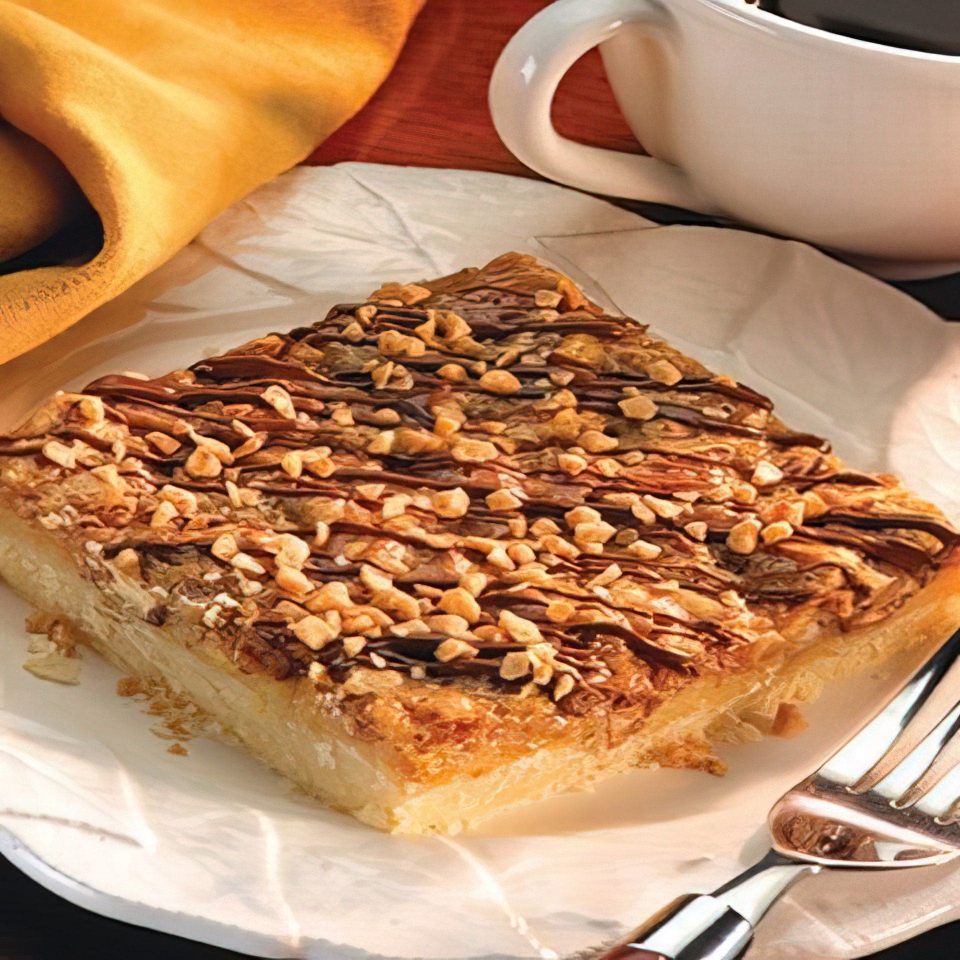 Commercial Pecan Toffee Squares