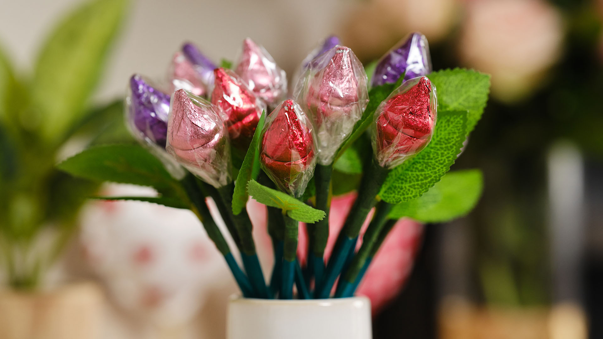 hersheys kisses candy roses