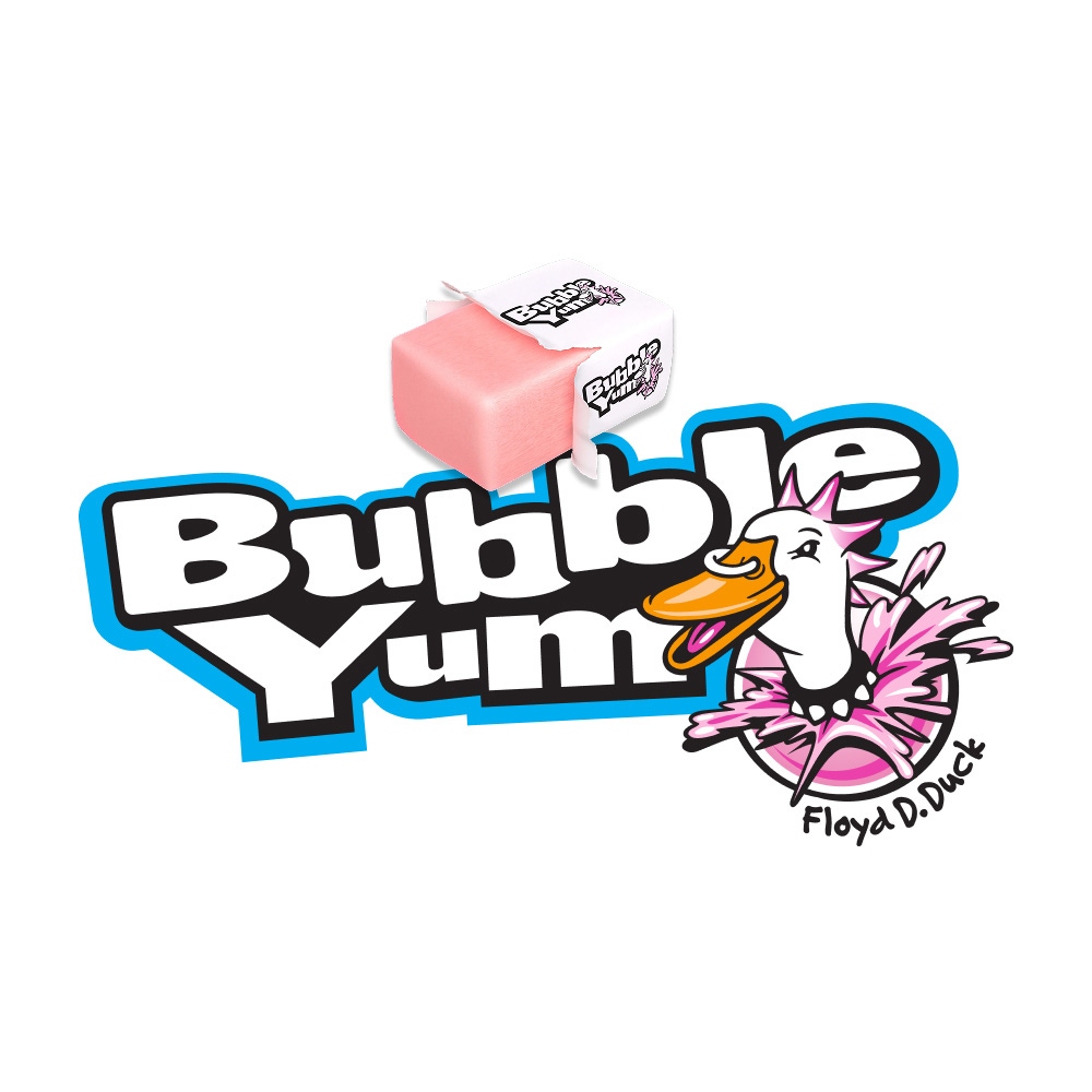 Bubble Yum brand tile